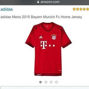 adidas Mens 2015 Bayern Munich Fc Home Jersey